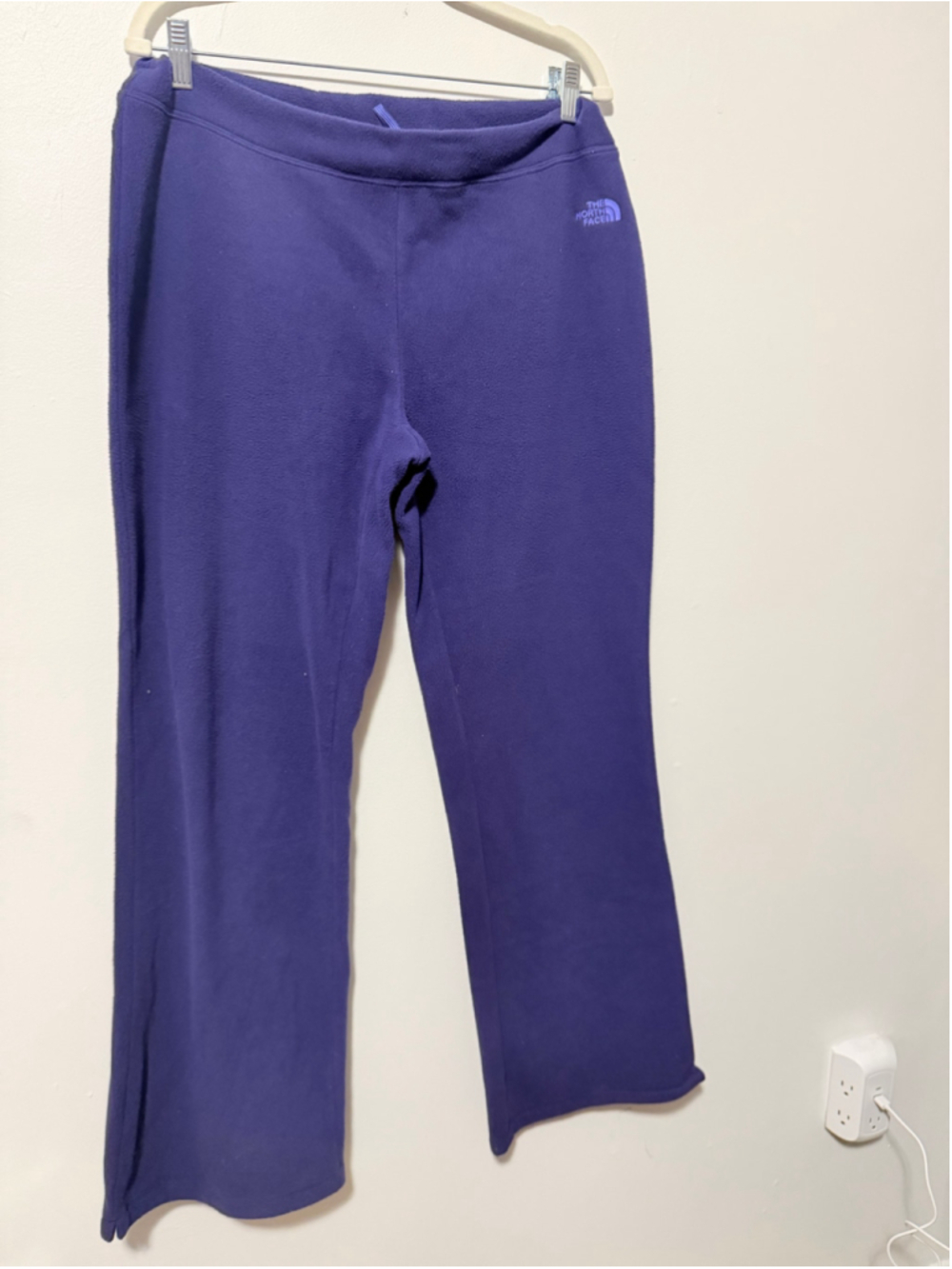 The North Face Women’s Large Purple Fleece Bootcut Flare Pants